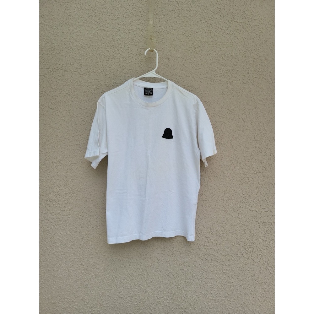Project X Unisex Star Wars Darth Vader White Cotton T-shirt  Sz M